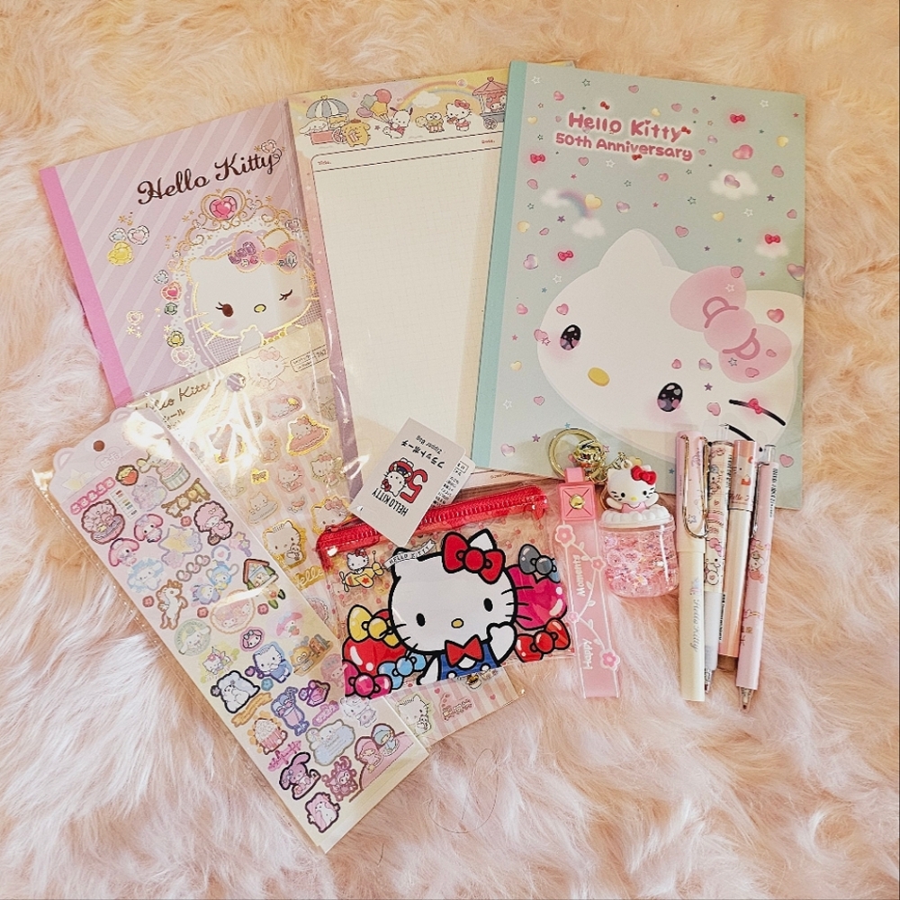 SOLD- Hello Kitty Stationary Bundle C